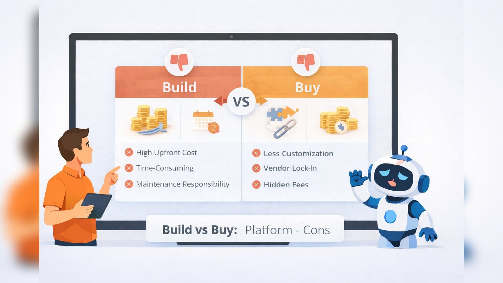 Build vs Buy: E-commerce Platform - Cons Playbook