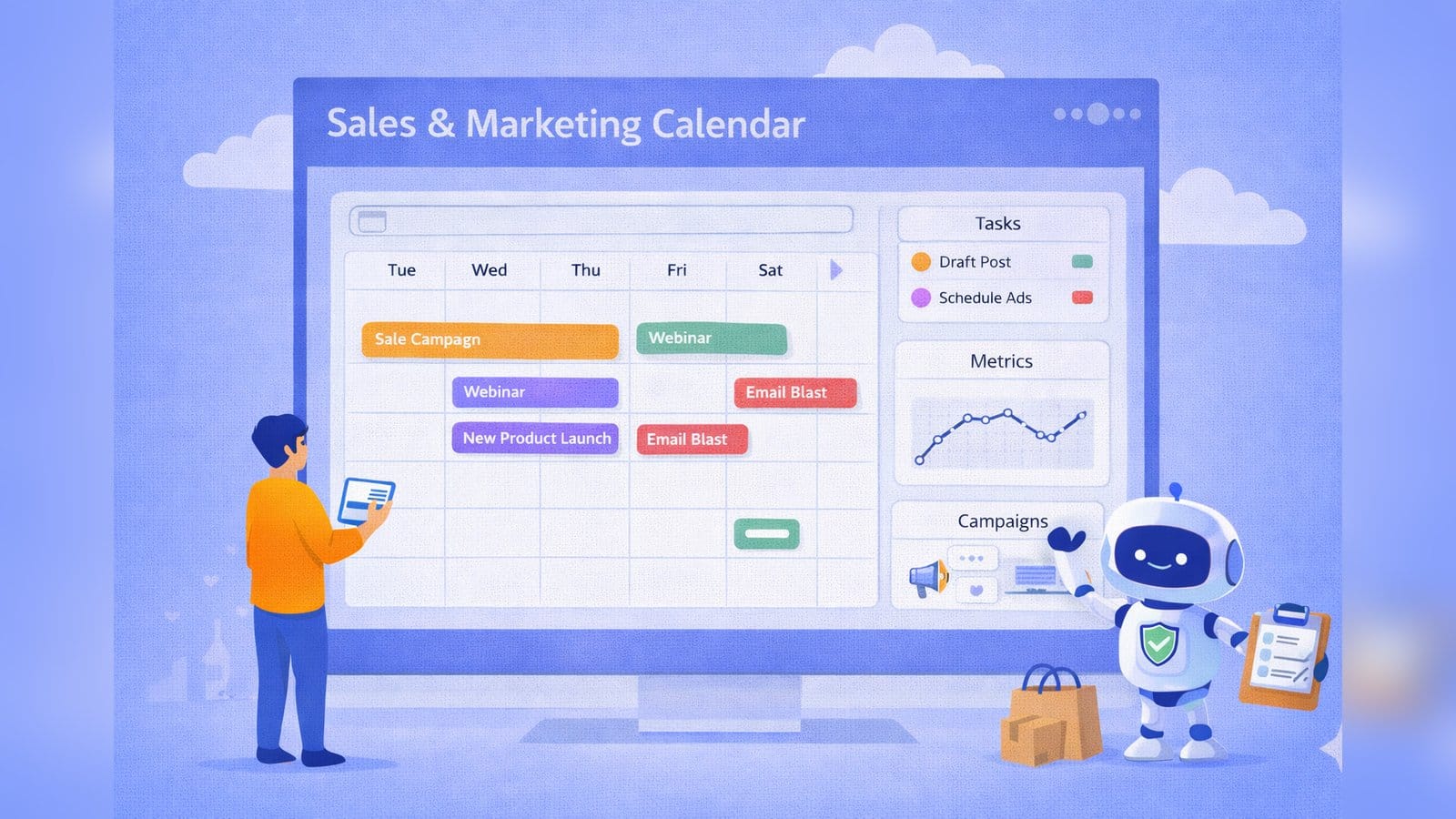 Sales & Marketing Calendar Module