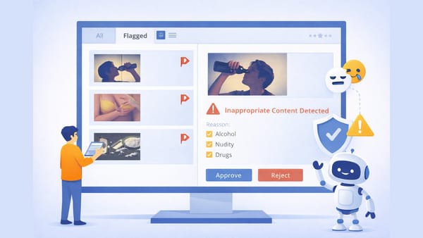 Automated Image Moderation Module