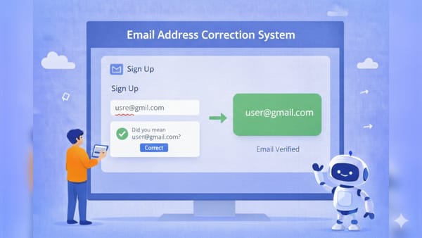 Email Address Misspelling Correction Module