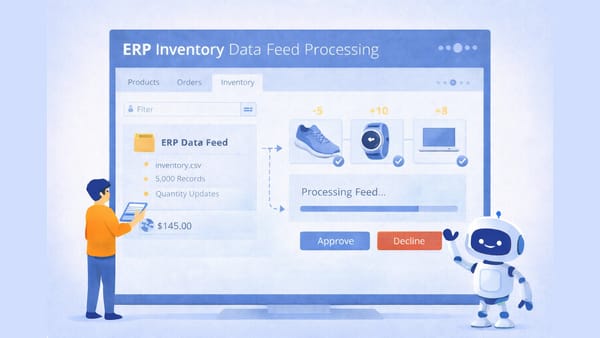 ERP Inventory Data Feed Processing Module