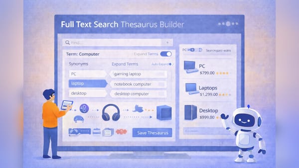 Full Text Search Thesaurus Builder Module