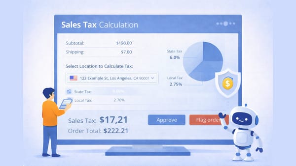 Sales Tax Calculation Module